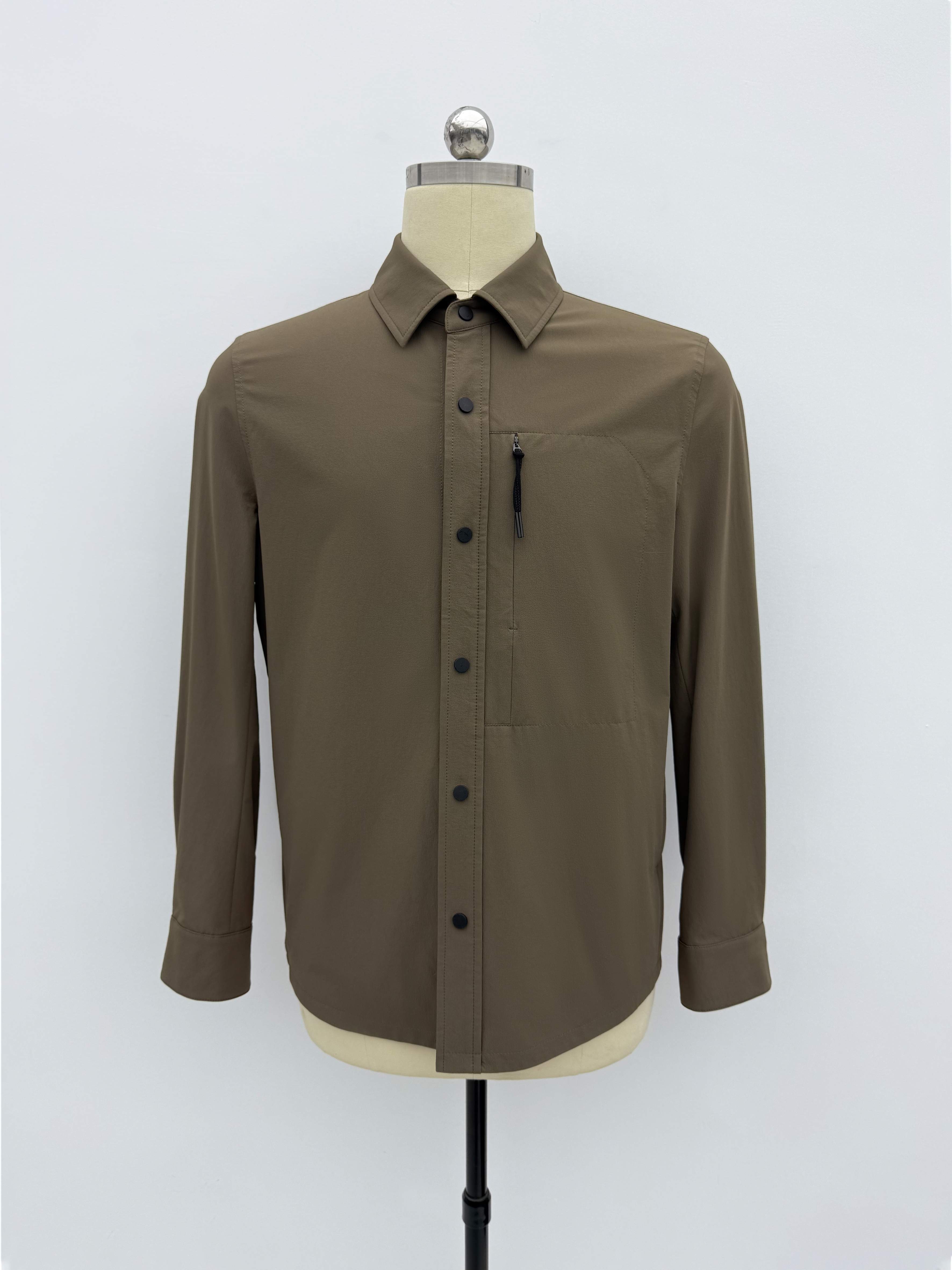 Men's long sleeved polo